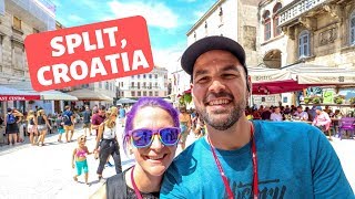 Exploring SPLIT CROATIA  Diocletians Palace  Game of Thrones filming locations [upl. by Erda]