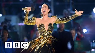 Katy Perry Performs Roar amp Firework LIVE at The Coronation Concert [upl. by Savick]