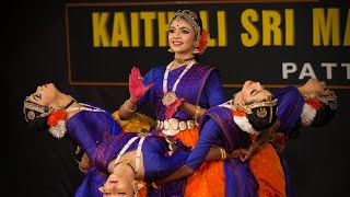 SEMI CLASSICAL DANCE PERFORMANCEDEVI STHUTHI dance clasicaldance dancecover pattambi [upl. by Yraccaz]