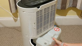 ElectriQ Smart Dehumidifier CD12PROLE  Review amp How to use [upl. by Mayap]