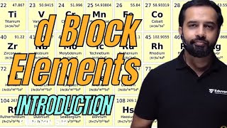 d Block Elements  Introduction  Class XII  Chemistry [upl. by Claman]