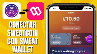 Cómo CONECTAR Sweatcoin Con Sweat Wallet  Vincular Sweatcoin Con Sweat Wallet [upl. by Ogdon126]