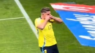 Viktor Gyökeres Four Goals Vs Azerbaijan  Sweden 60 Azerbaijan Highlights [upl. by Hgielhsa647]