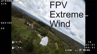 FPV in 40Kph Wind  Cinelog 35 v2 [upl. by Brigida]