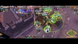 Worldwide vs Eagle team  Castle siege Albion online [upl. by Niarb]