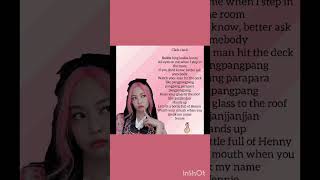 Jennie boombayah rap eng version blackpink viralvideo jennie rosé lisa jisso [upl. by Ennalorac951]