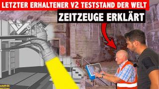 Letzter V2 Raketen Teststand der Welt 40 Meter tiefe unterirdische Bunkeranlage für Treibstoff [upl. by Aridnere]