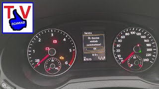 Seat Alhambra VW Sharan 7N Ölservice und Inspektion zurücksetzen  Anleitung Tutorial Service reset [upl. by Higginson]