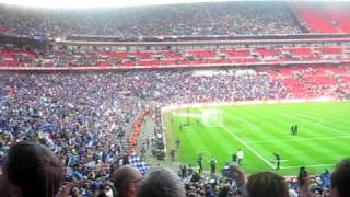 Everton Hi Ho Silver Lining  Wembley Stadium [upl. by Atinnor]