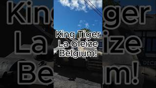 King Tiger Tank La Gleize Belgium  Königstiger in La Gleize Belgium kingtiger battleofthebulge [upl. by Bronwen]