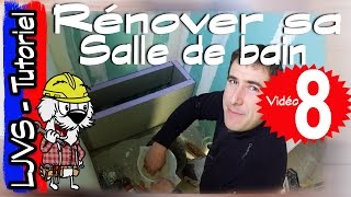 COMMENT RÉNOVER UNE SALLE DE BAIN PARTIE 8  Tutoriel  LJVS [upl. by Heady]