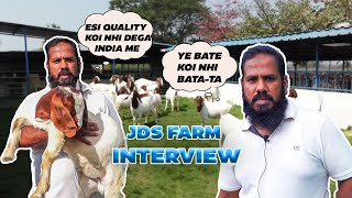 IAYYAZ SHAIKH INTERVIEW  JDS BOER GOAT FARM [upl. by Haelam]