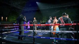 Undisputed Boxing Career Mode Jaron Boots Ennis Vs Amir Khan Fight Both Belts On The Line Ps5 [upl. by Assadah]