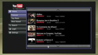 PS3 Browser YouTube 10 foot UI [upl. by Niabi450]