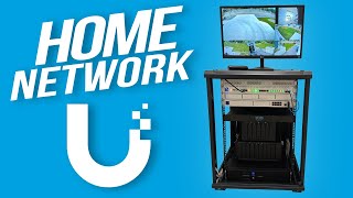 Home Network Cabinet Build UPDATE 2024  Powered by UniFi [upl. by Hyland]