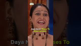 Daya Never Misses to Roast Jethalalfunny tmkoc comedy relatable shorts comedyshorts [upl. by Nnoryt]