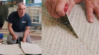 Exactly How to Seam a Woven Carpet [upl. by Yeliak]