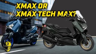 Yamaha XMAX 300 2023 amp XMAX 300 Tech MAX 2023  Learn the differences [upl. by Lehcar63]