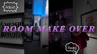 Move my room around  cleaning organizing moving furniture around [upl. by Elledoj]