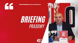 ZAPIS BRIEFINGU PRASOWEGO CWKS RESOVIA RZESZÓW SA [upl. by Ennaxxor438]