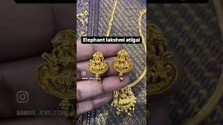 Elephant 🐘 lakshmi attigai 😻💥🫶amayajewelstore [upl. by Vitoria658]