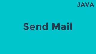 Java Send Mail [upl. by Isle]