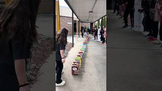 Worlds LONGEST Dominoes Line [upl. by Zorine]