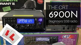 CRT SS 6900N A great beginners radio [upl. by Treulich]