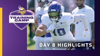 Minnesota Vikings Training Camp Highlights  August 5 [upl. by Anattar]