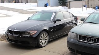 2006 BMW e90e92 manual transmission fluid change [upl. by Amer]