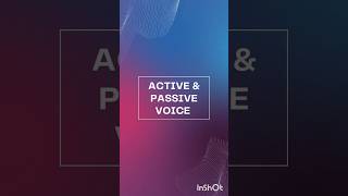 ACTIVE amp PASSIVE VOICE  ENGLISH  RULES amp EXERCISES  DeledClassesWithAvni englishenglishgrammar [upl. by Sacksen613]