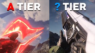 Halo Infinite Weapon Variants Ranked Tier List [upl. by Marbut]