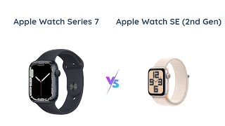 Apple Watch Series 7 vs SE Which Should You Buy ⌚️✨ [upl. by Neeliak410]