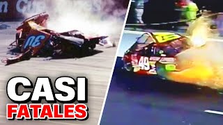 ACCIDENTES IMPACTANTES de NASCAR que Casi Terminan en TR4GED1A [upl. by Scibert972]