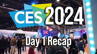 CES 2024 Day 1  Exciting Tech You Need To See  Mini Vlog [upl. by Kantos510]