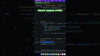 Jetpack compose preview android jetpackcompose composable [upl. by Dinesh]