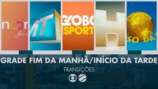 HD  Transições Encontro MT1 Globo Esporte MT Jornal Hoje Futebol  23032018 [upl. by Notreve171]