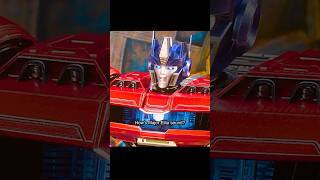 Optimus Prime’s journey to becoming friends with Elitamovie shorts transformers viralvideo [upl. by Torhert]