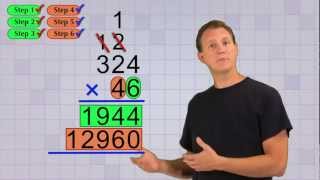 Math Antics  MultiDigit Multiplication Pt 2 [upl. by Stiles]