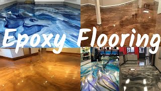 Metallic Epoxy Flooring Designs  Advantages amp Disadvantages  About Epoxy Paints [upl. by Lattimer420]