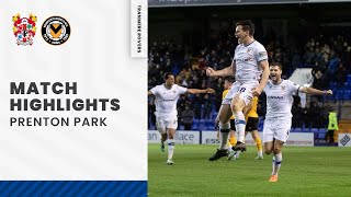 Match Highlights  Tranmere Rovers v Newport County  League Two [upl. by Canfield]