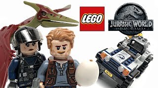 LEGO Jurassic World Pteranodon Chase review 2018 set 75926 [upl. by Monica]