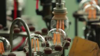 LED filament production procedure [upl. by Irbmac984]