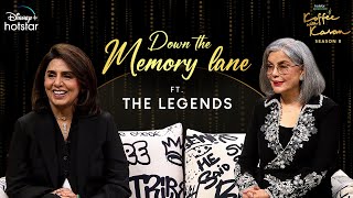 Down The Memory Lane Ft The Legends  Hotstar Specials Koffee With Karan Season 8  Ep 12 [upl. by Eniamreg]