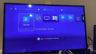 How to sign into playstation network ps4 [upl. by Susej]