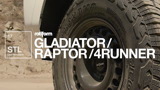 Rotiform STL Cast Monoblock Wheels  Gladiator  Raptor  4Runner [upl. by Rhys]