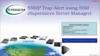 SNMP Trap configuration using SSM [upl. by Hidie72]