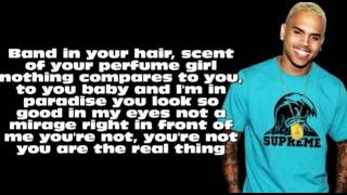 Chris Brown  Sweetheart WLyrics [upl. by Eran]