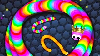 ULTIMATE SLITHERIO 50K SNAKE Slitherio [upl. by Suiddaht]