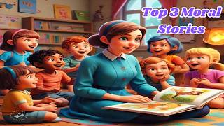 Top 3 Moral Stories for kids  Fairy Tales  Moral Stories in English [upl. by Eveline]